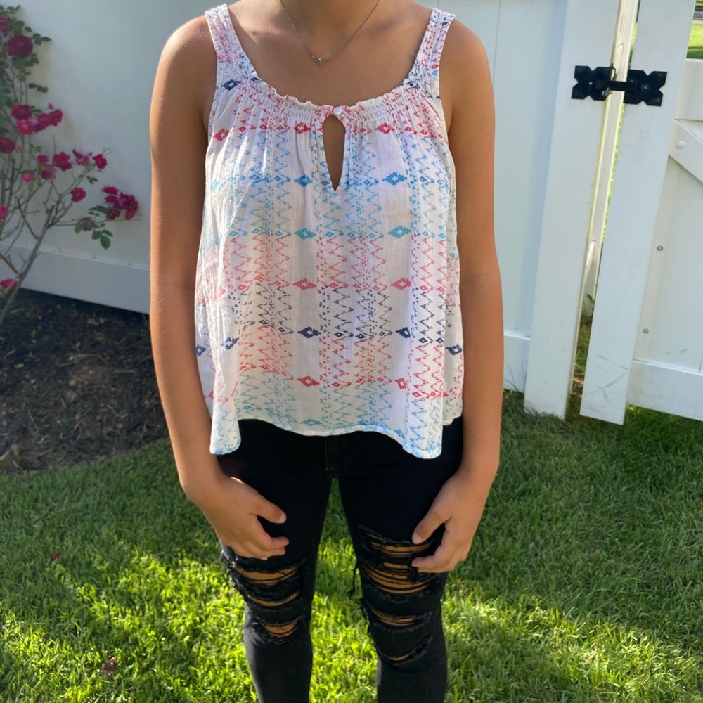Hollister patterned blouse